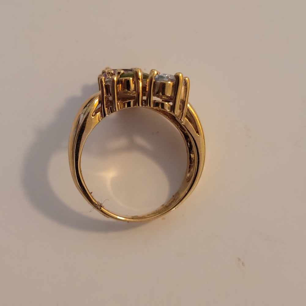 Multi Gemstone Ring - image 5